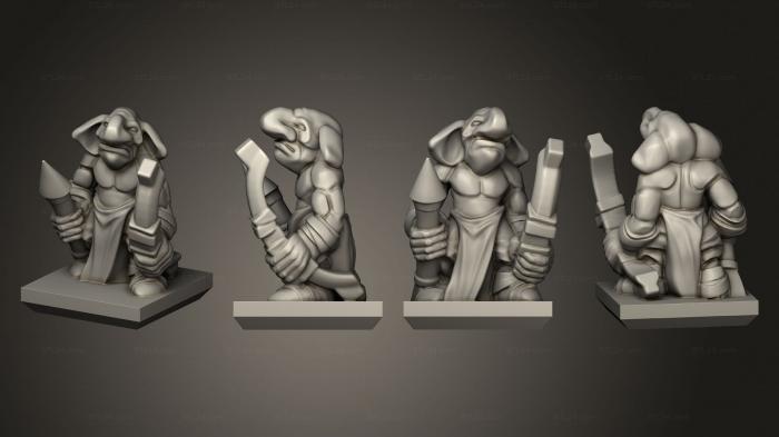 Military figurines (Ogre Gnoblar 24, STKW_10478) 3D models for cnc