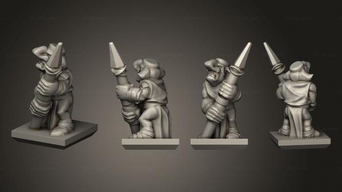 Military figurines (Ogre Gnoblar 26, STKW_10480) 3D models for cnc