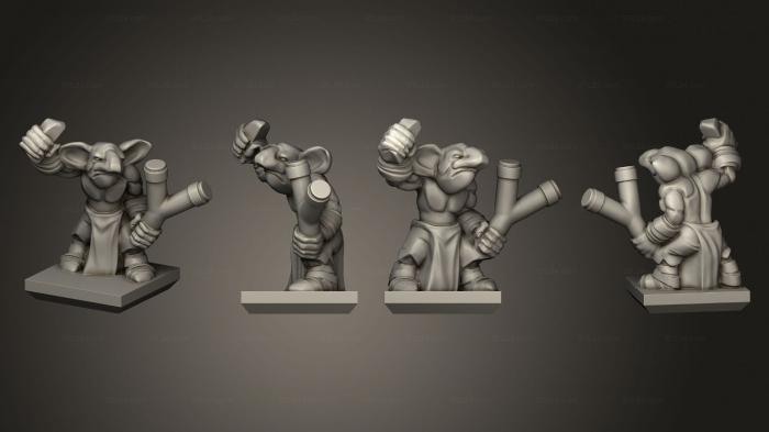 Military figurines (Ogre Gnoblar 27, STKW_10481) 3D models for cnc
