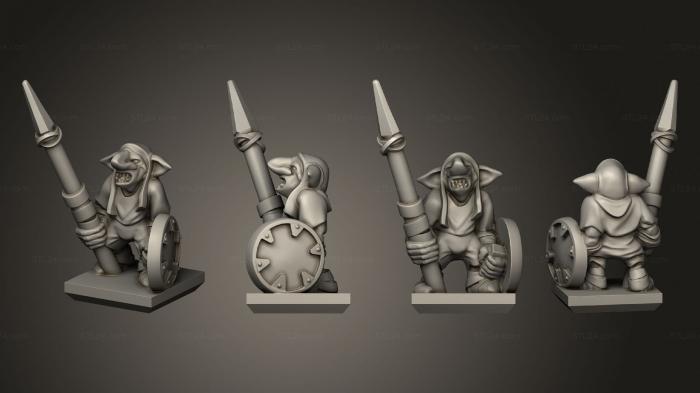 Military figurines (Ogre Gnoblar 28, STKW_10482) 3D models for cnc