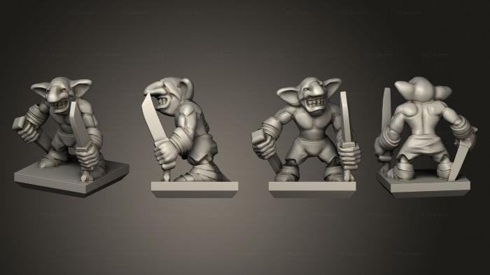 Military figurines (Ogre Gnoblar 31, STKW_10485) 3D models for cnc