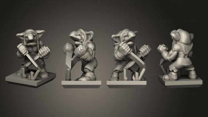 Military figurines (Ogre Gnoblar 34, STKW_10488) 3D models for cnc