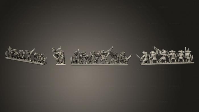 Military figurines (Ogre Gnoblar 42, STKW_10496) 3D models for cnc
