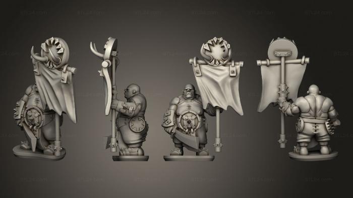 Military figurines (Ogre Irongut 09, STKW_10511) 3D models for cnc