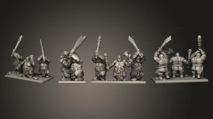 Military figurines (Ogre Irongut 14, STKW_10516) 3D models for cnc