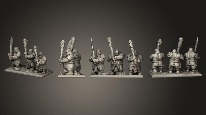 Military figurines (Ogre Irongut 15, STKW_10517) 3D models for cnc