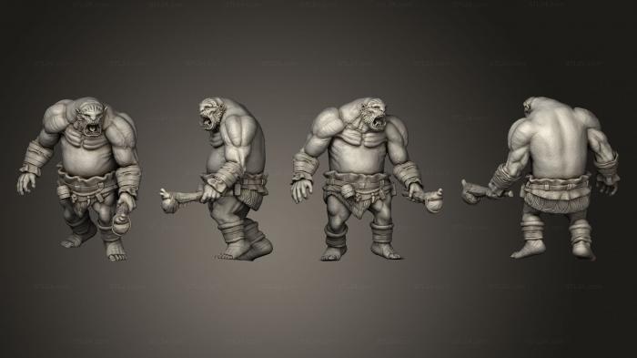 Military figurines (Ogre Large, STKW_10519) 3D models for cnc