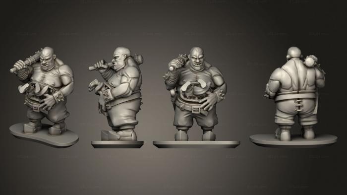 Military figurines (Ogre Mutant, STKW_10533) 3D models for cnc