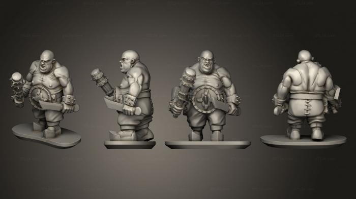 Military figurines (Ogre Ogr 1, STKW_10534) 3D models for cnc