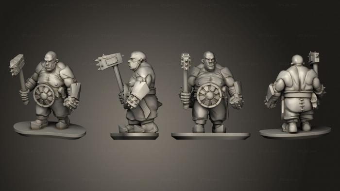 Military figurines (Ogre Ogr 5, STKW_10538) 3D models for cnc