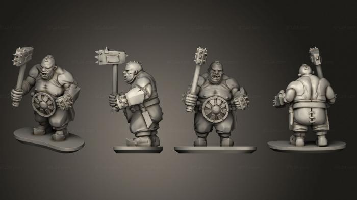 Military figurines (Ogre Ogr 6, STKW_10539) 3D models for cnc