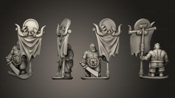 Military figurines (Ogre Ogr 9, STKW_10542) 3D models for cnc