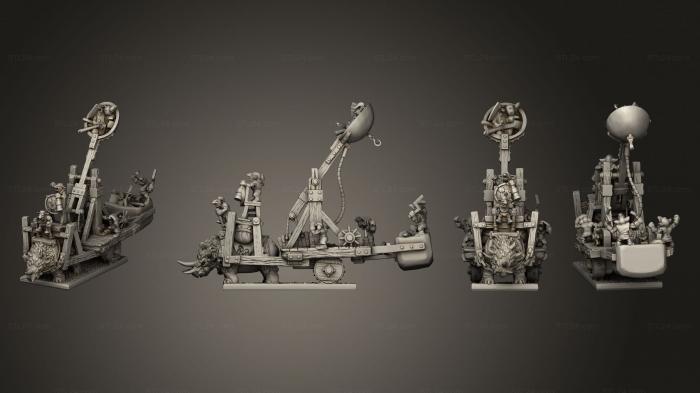 Military figurines (Ogre Scrap Launcher, STKW_10546) 3D models for cnc
