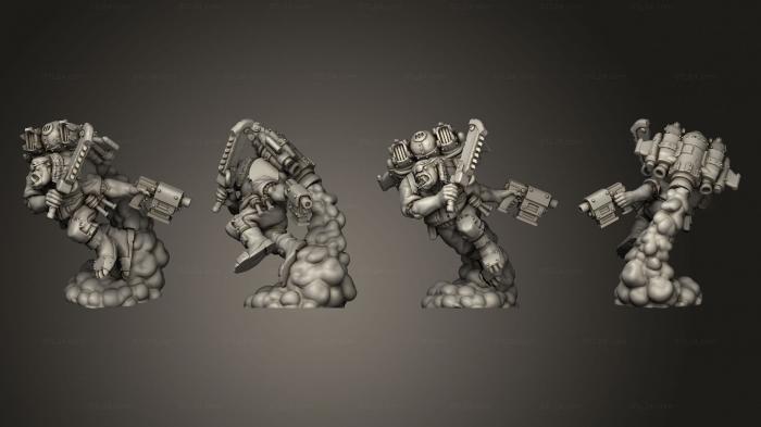 Military figurines (Okz Jumper 1, STKW_10571) 3D models for cnc