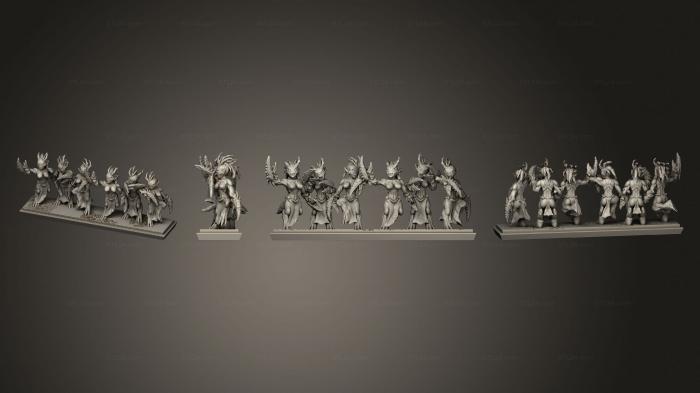 Military figurines (OLD Infantry EC Strip 03, STKW_10582) 3D models for cnc