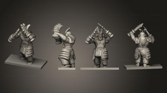 Military figurines (Oni 005, STKW_10603) 3D models for cnc