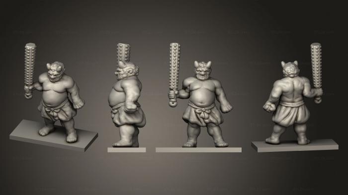 Military figurines (Oni 006, STKW_10604) 3D models for cnc