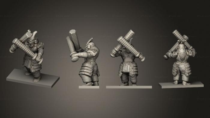 Military figurines (Oni 007, STKW_10605) 3D models for cnc