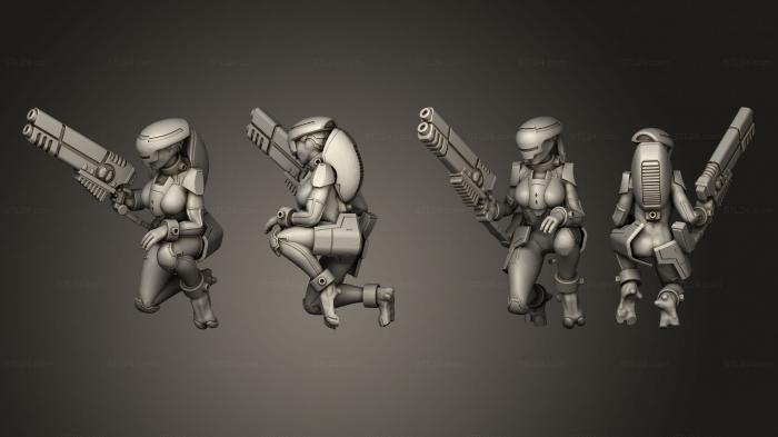 Military figurines (operator hand pose, STKW_10626) 3D models for cnc