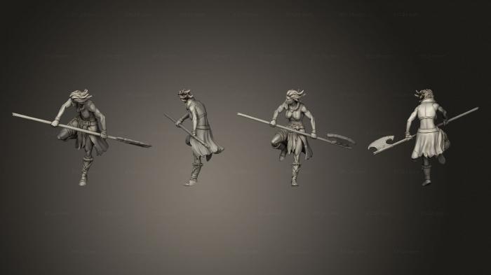 Military figurines (Orc assassin 12, STKW_10667) 3D models for cnc