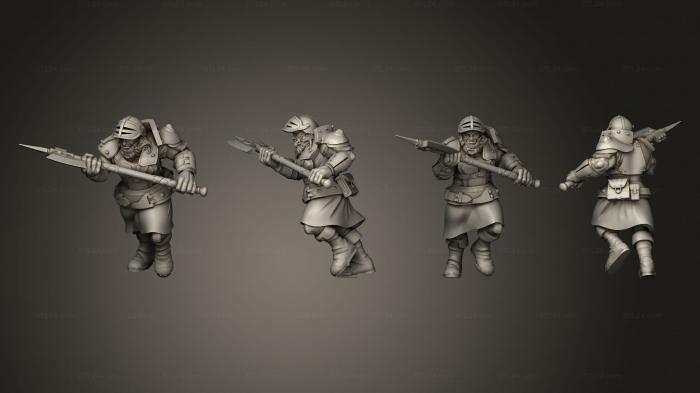 Military figurines (Orc Barbarian 04, STKW_10672) 3D models for cnc