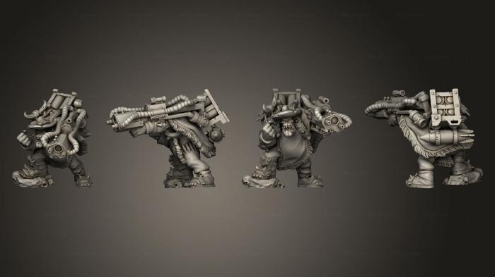 Military figurines (Ork Sharpshotah 1 PS, STKW_10756) 3D models for cnc