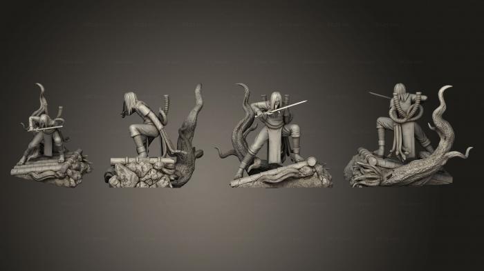 Military figurines (Orochimaru, STKW_10770) 3D models for cnc