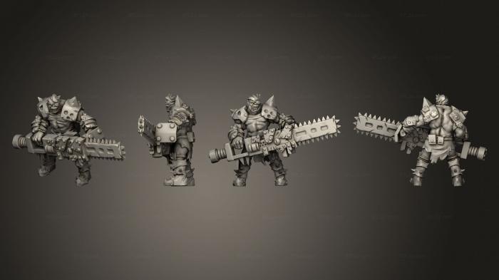 Military figurines (Orrog Gul, STKW_10771) 3D models for cnc