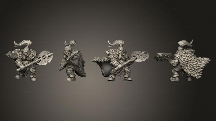Military figurines (Ortwayn, STKW_10774) 3D models for cnc