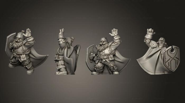 Military figurines (Paladin ver 1, STKW_10817) 3D models for cnc