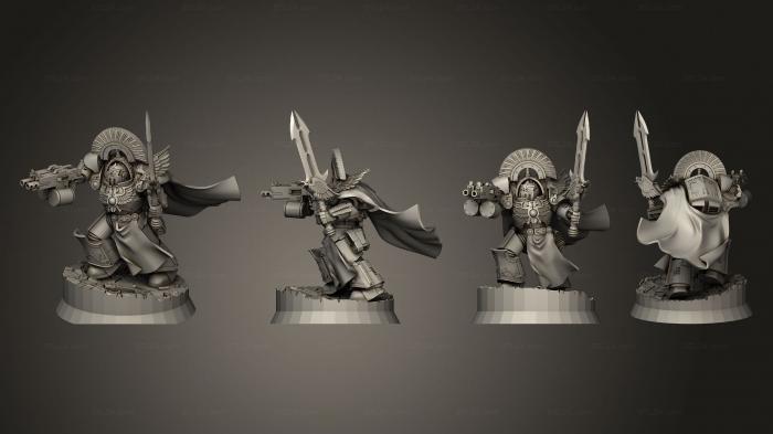 Military figurines (phoenix guardians emperor children terminator, STKW_10884) 3D models for cnc