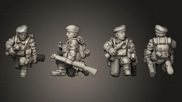 Military figurines (PIAT ASSISTANT 001, STKW_10888) 3D models for cnc