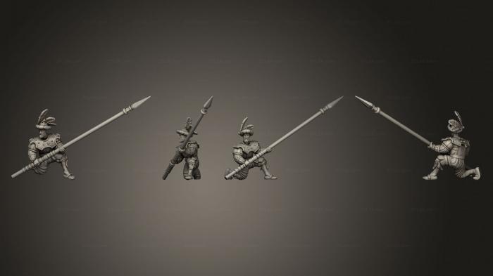 Military figurines (Pikebody 03, STKW_10903) 3D models for cnc