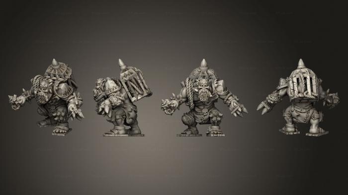 Military figurines (Pirate of the orc bay 01, STKW_10973) 3D models for cnc