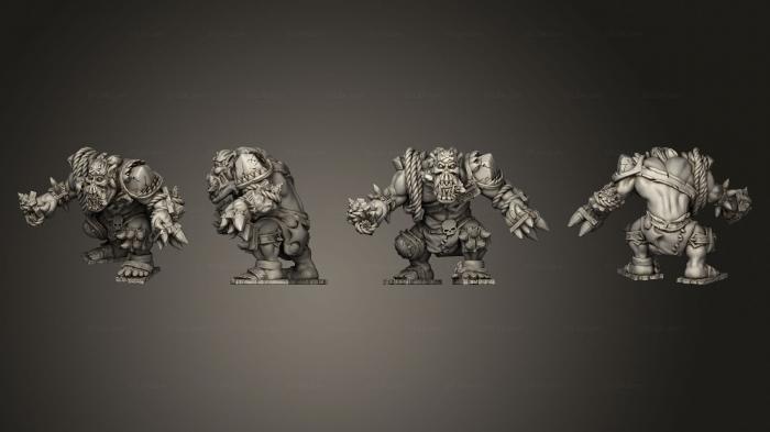 Military figurines (Pirate of the orc bay 03, STKW_10975) 3D models for cnc