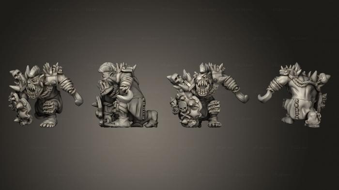 Military figurines (Pirate of the orc bay 05, STKW_10977) 3D models for cnc