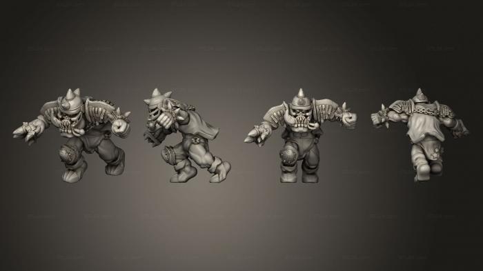 Military figurines (Pirate of the orc bay 08, STKW_10980) 3D models for cnc