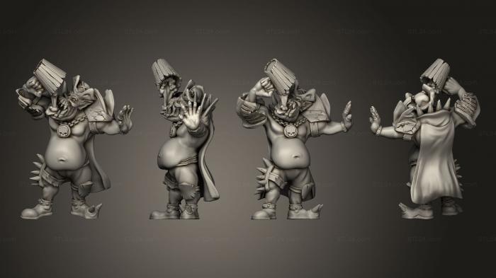 Military figurines (Pirate of the orc bay 11, STKW_10983) 3D models for cnc