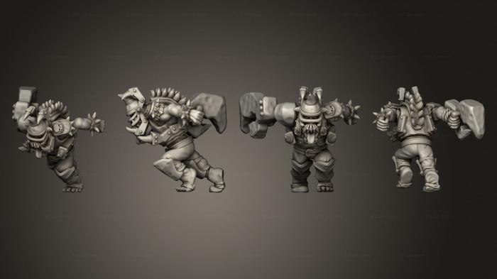 Military figurines (Pirate of the orc bay 12, STKW_10984) 3D models for cnc