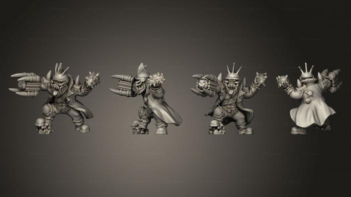 Military figurines (Pirate of the orc bay 14, STKW_10986) 3D models for cnc