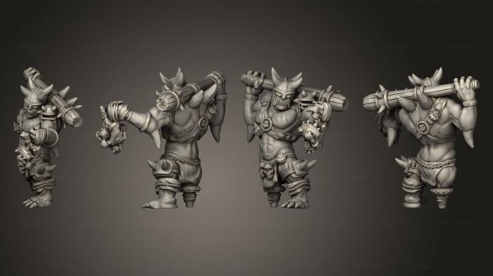 Military figurines (Pirate of the orc bay 17, STKW_10989) 3D models for cnc