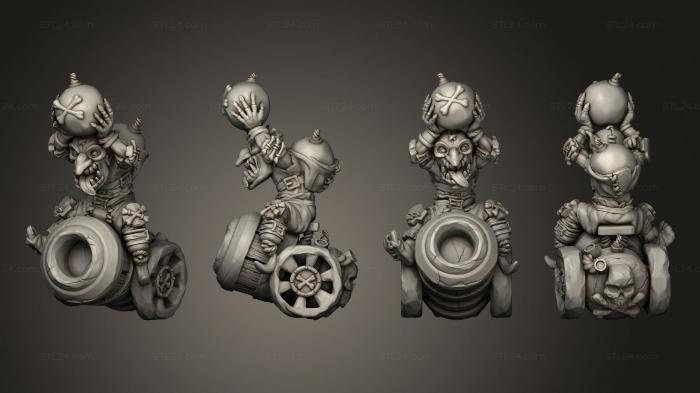 Military figurines (Pirate of the orc bay 18, STKW_10990) 3D models for cnc