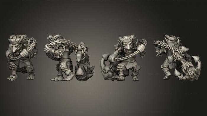 Military figurines (Pirate of the orc bay 20, STKW_10992) 3D models for cnc
