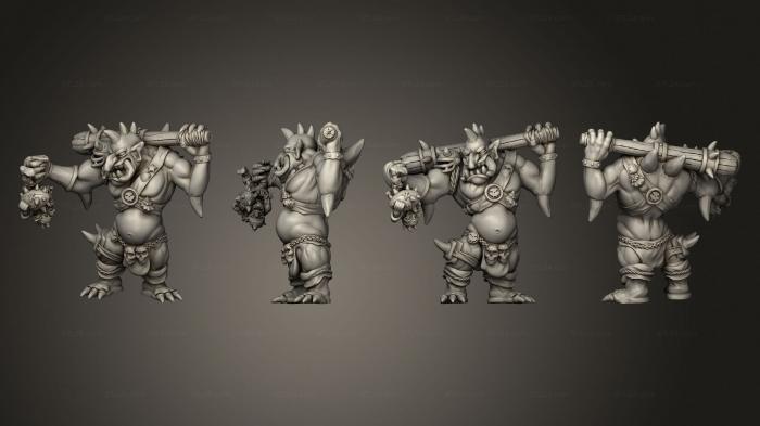 Military figurines (Pirate of the orc bay 25, STKW_10997) 3D models for cnc