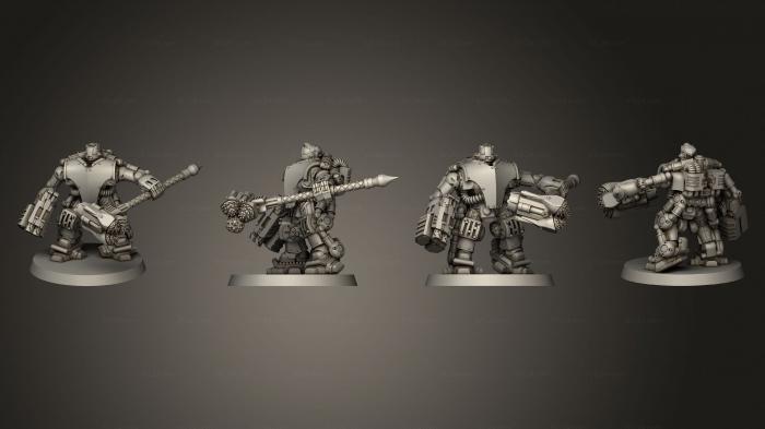 Military figurines (Praefecti Warsuit 02, STKW_11058) 3D models for cnc
