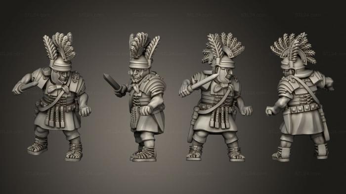 Military figurines (PRAETORIAN B, STKW_11062) 3D models for cnc
