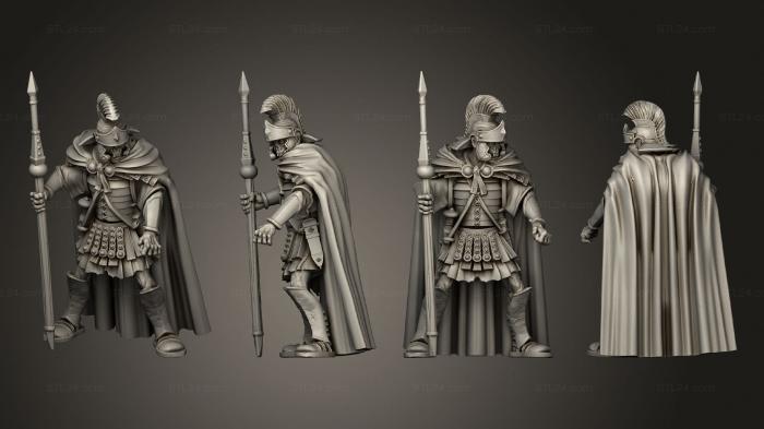 Military figurines (PRAETORIAN PILLUM 2, STKW_11069) 3D models for cnc