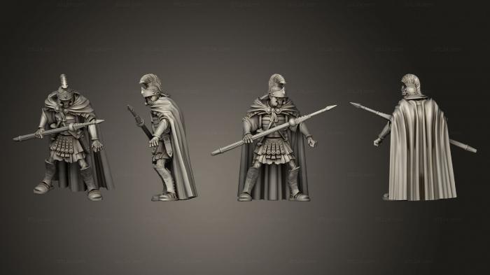 Military figurines (PRAETORIAN PILLUM 3, STKW_11070) 3D models for cnc
