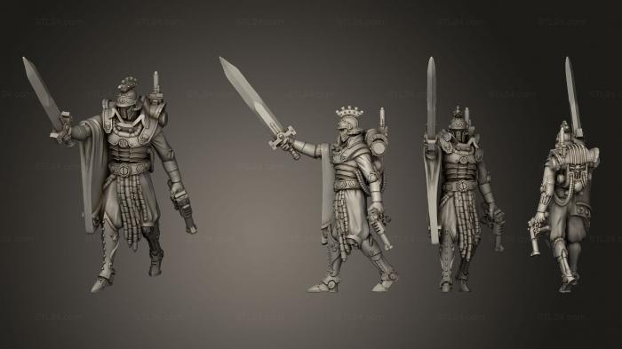 Military figurines (Praetorian v 2, STKW_11074) 3D models for cnc