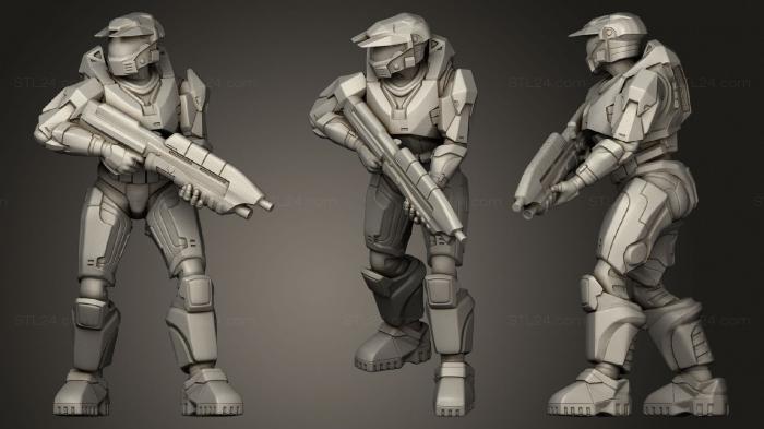 Military figurines (Giorgio Donato Spartan 23, STKW_1109) 3D models for cnc